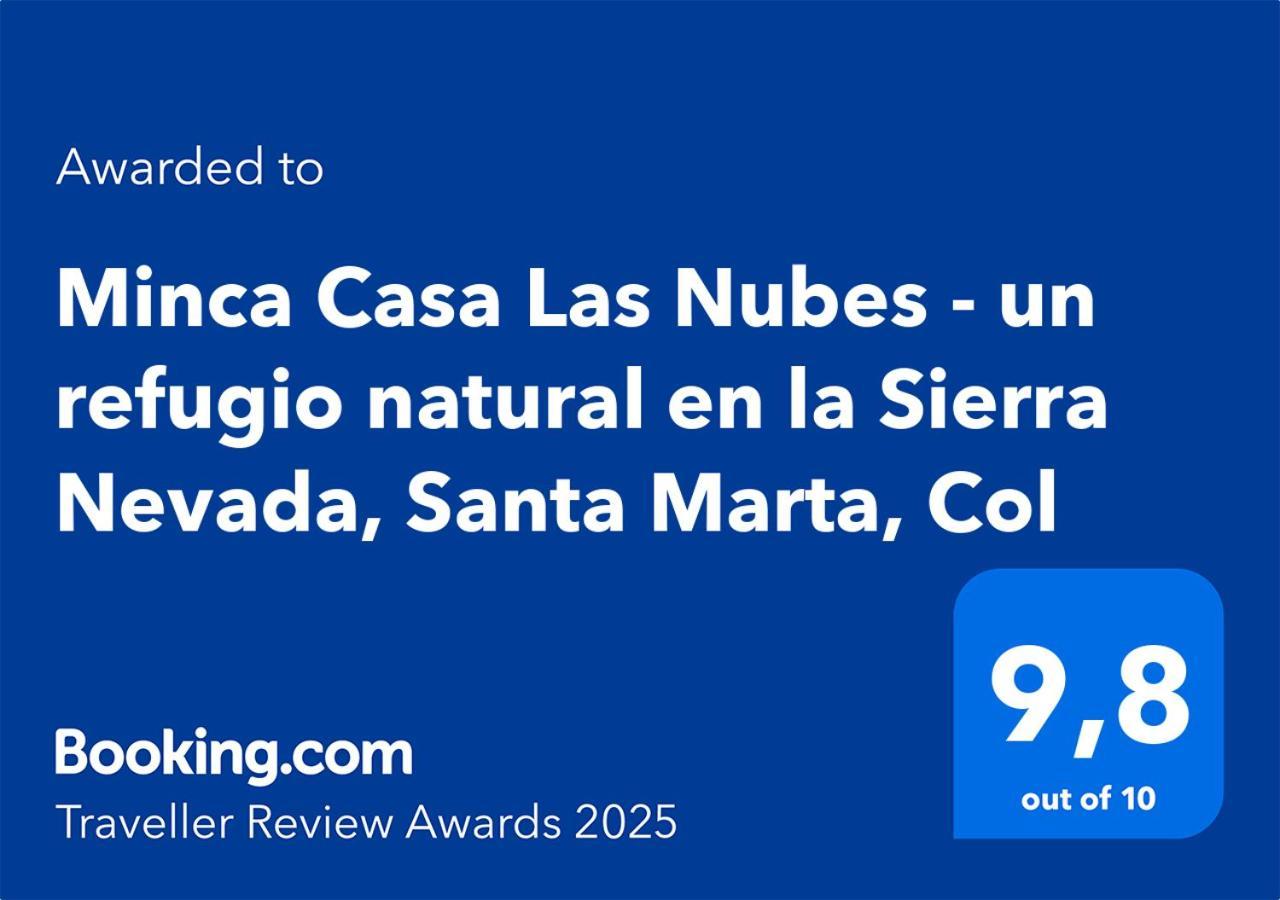 Minca Casa Las Nubes - Un Refugio Natural En La Sierra Nevada, Santa Marta, Col 外观 照片